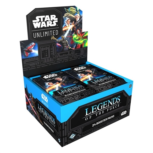 Legends of the Force - Booster Box Display (24 Booster Packs) - Star Wars unlimited